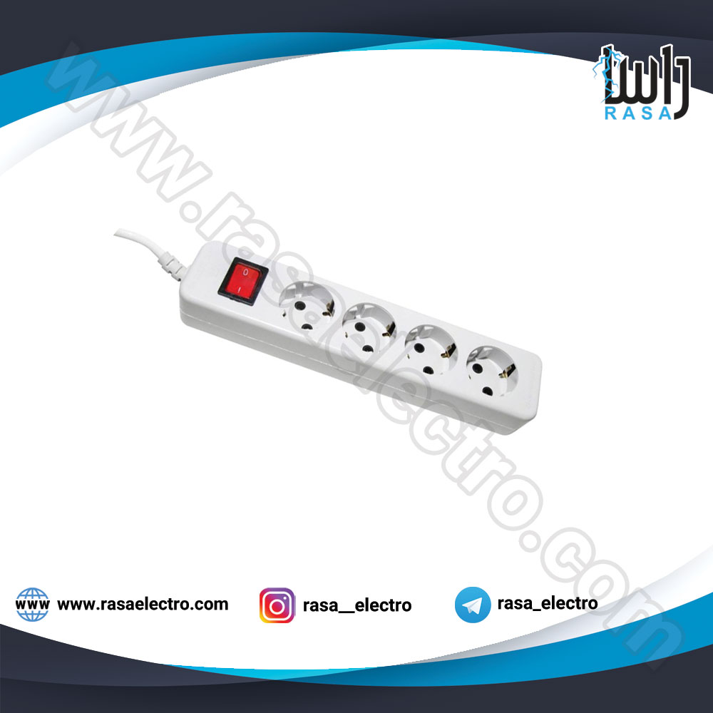 سیم سیار چهار خانه سرامیک ارتدار پارت الکتریک
